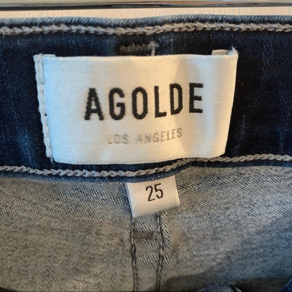 Agolde Sophie Crop Jeans size 25 - Picture 3 of 8